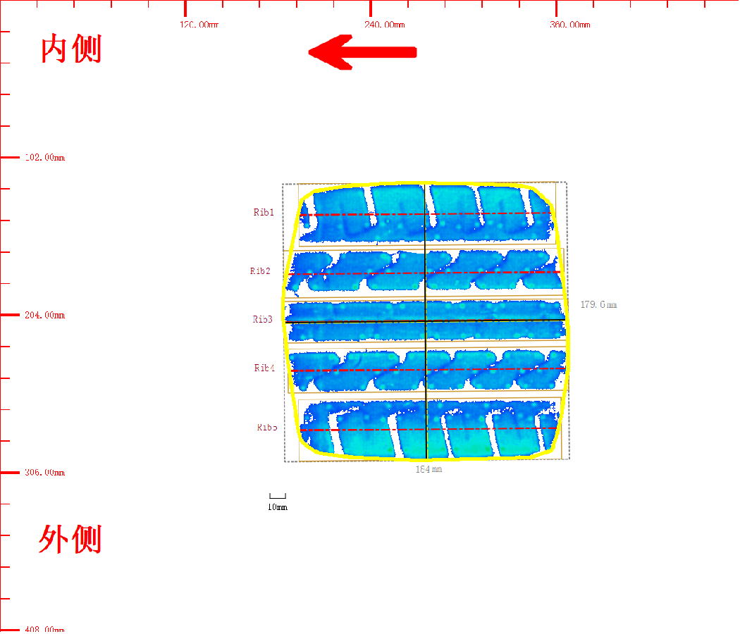 輪胎印痕掃描機（Tire imprint scanner ）